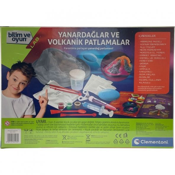 Clementoni Yanardağlar ve Volkanik Patlamalar 64193 - 2