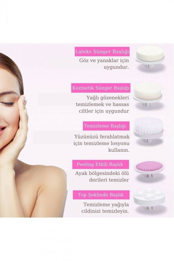 5İN1 YÜZ TEMİZLEME CİHAZI - 4