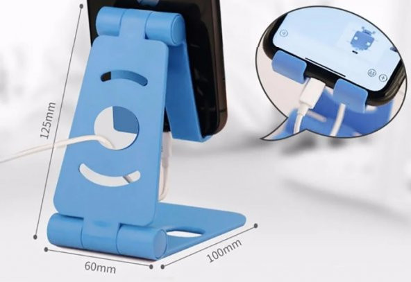 Masaüstü Katlanabilir Telefon Tablet Standı MC-320 - 5