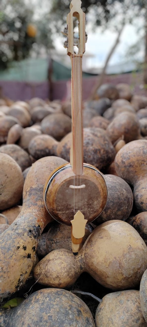 Kabak Kemane Doğal Renk El Yapımı - 5