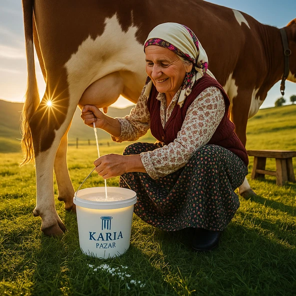 Yöresel Birecik Taze Tam Yağlı İnek Köy Peyniri | Doğal Katkısız Birecik Peyniri 5 KG - 2