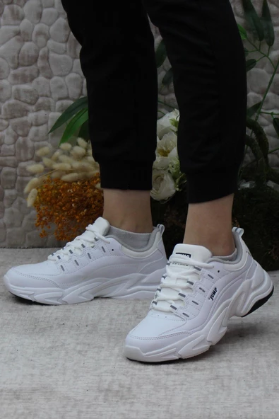 Jump 26776 Orijinal Ürün Anatomik Sneaker Kadın Spor Ayakkabı - Resim 4