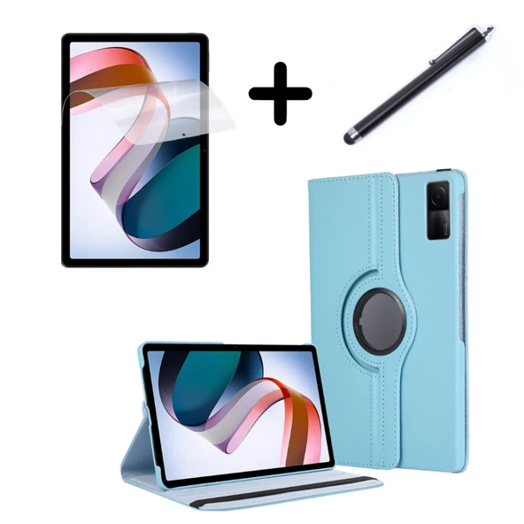 Huawei MatePad 11.5 / Air 11.5 inç Papermate 2023 Kılıf Dönen Tablet Kilifi Ekran Koruyucu+Kalem - 5