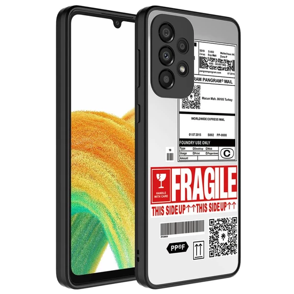 Samsung Galaxy A33 5G Kılıf Aynalı Desenli Kamera Korumalı Parlak Mirror Kapak - 6