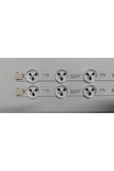 TECHWOOD-FINLUX-TELEFUNKEN-SEG-HI-LEVEL VESTEL 32 INCH 11 LEDLI LED BAR TAKIM - Resim 2