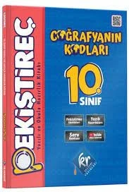 Coğrafyanın Kodları 10. Sınıf Coğrafya Pekiştireç Yazılı ve Okula Hazırlık Kitabı