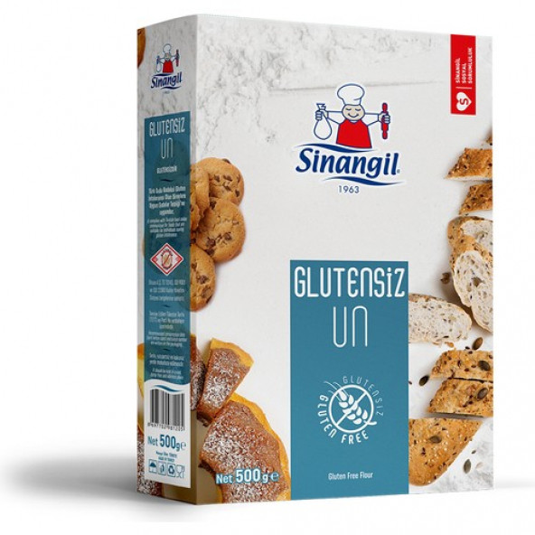 Sinangil Glutensiz Un 500 gr Çölyak İçin