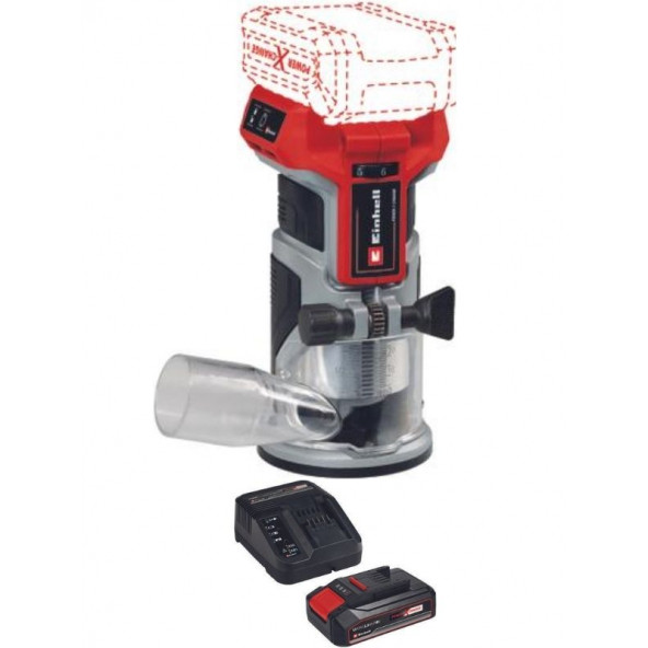 Einhell TP-ET 18 Li BL 1x2.5ah Akülü Tek El Kenar Frezesi