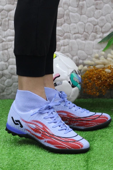 Jump 29677 Çoraplı Orijinal Ürün Çim Saha Halı Saha Erkek Futbol Ayakkabı - 11