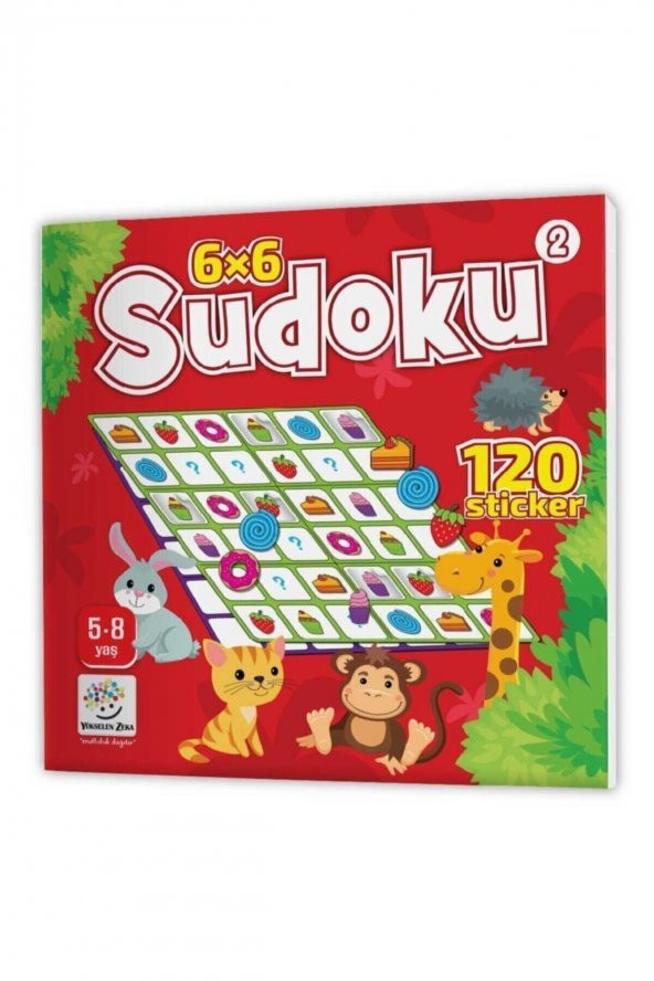 5-8 Yaş Stickerlı Sudoku Seti - 3