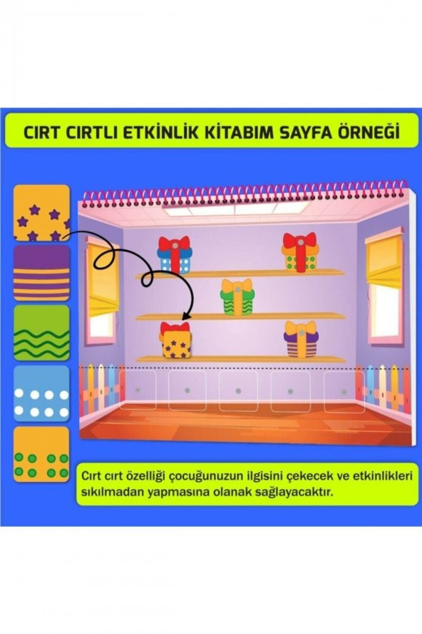 Yükselen Zeka Konuşmayı Ve Dikkati Geliştiren Cırt Cırtlı Etkinlik Kitabım 2-4 Yaş Mucit Karınca - 2