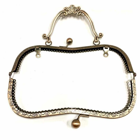 M Model Askılı Cüzdan Klipsi Bakır ( 1 Adet ) - 2