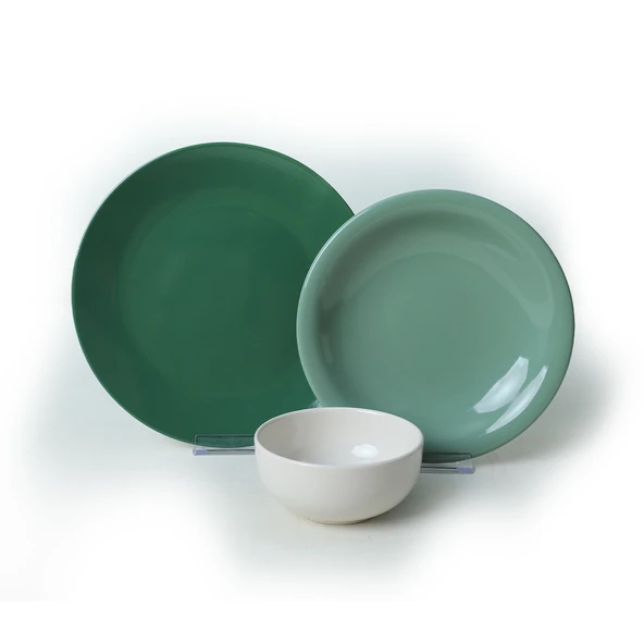 Keramika Green Mix Yemek Takımı 18 Parça 6 Kişilik 031-303-308 - 5