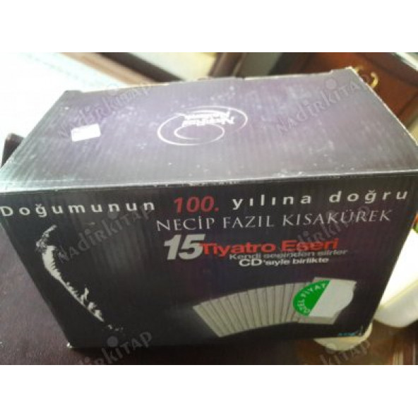 15 TİYATRO ESERİ Doğumunun 100. Yılına - NECİP FAZIL KISAKÜREK - 3