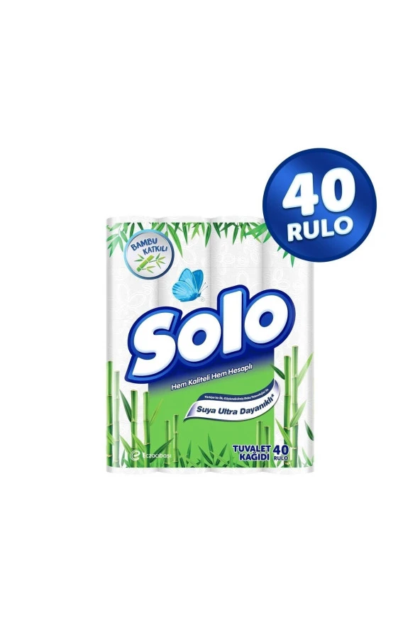 Solo Bambu Katkılı 40'lı Tuvalet Kağıdı