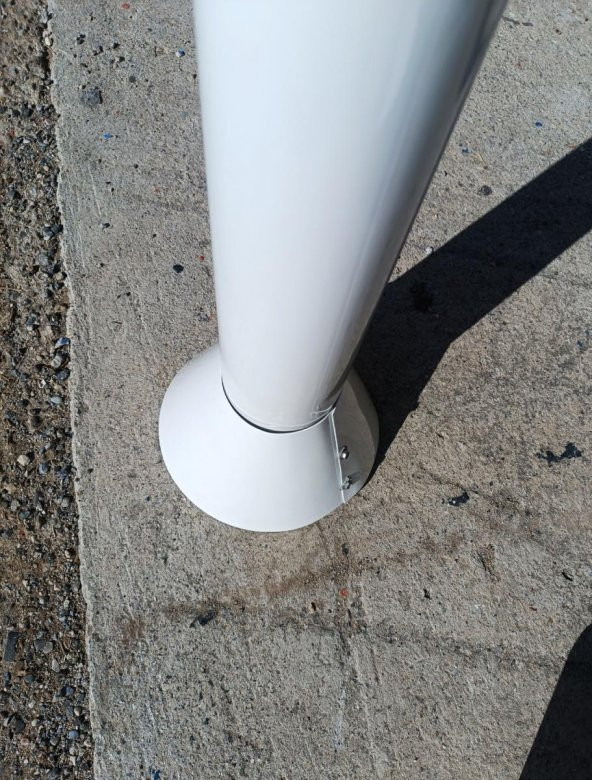 Adelinspor Basketbol Tek Direk Pota Alt Koruma Kapağı Metal 2 adet - 2