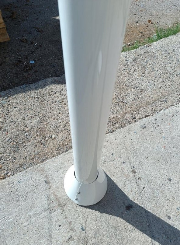 Adelinspor Basketbol Tek Direk Pota Alt Koruma Kapağı Metal 2 adet - 5