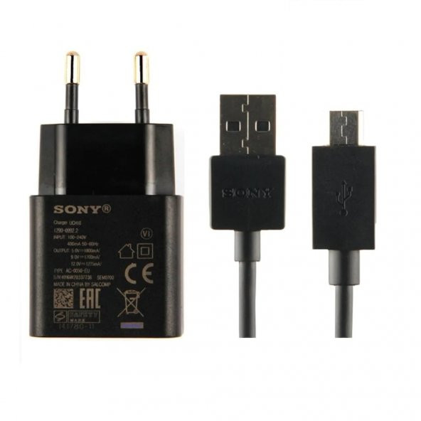 Sony Xperia Z3 D6603 Şarj Aleti Ve Data Kablosu Uch10 Micro Usb - 1