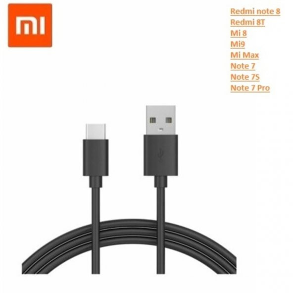 Xiaomi Redmi Note 8-8T-Note7-7S Type C Şarj Ve Data Kablosu