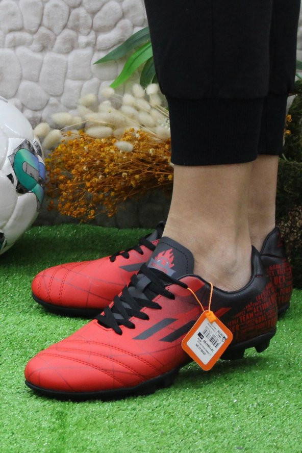 Kinetix Cross AG Orijinal Ürün Çim Saha Halı Saha Krampon Futbol Ayakkabı - 4