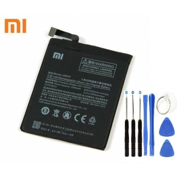 Xiaomi Mi6 Bm39 Batarya Pil ve Tamir Seti