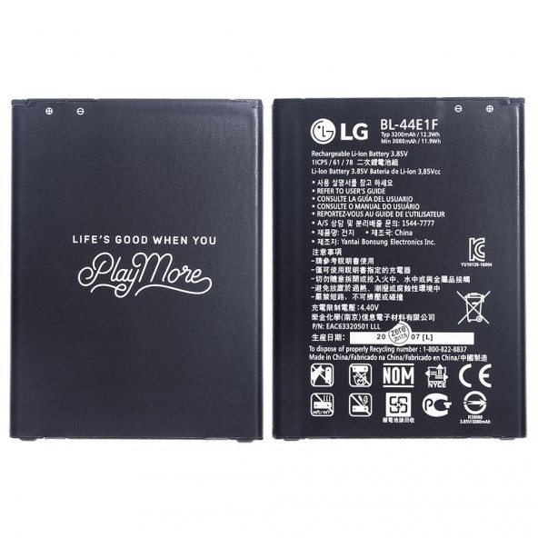 Lg Stylus 3 Pil Batarya  Lg V20 Pil Batarya Bl-44E1F