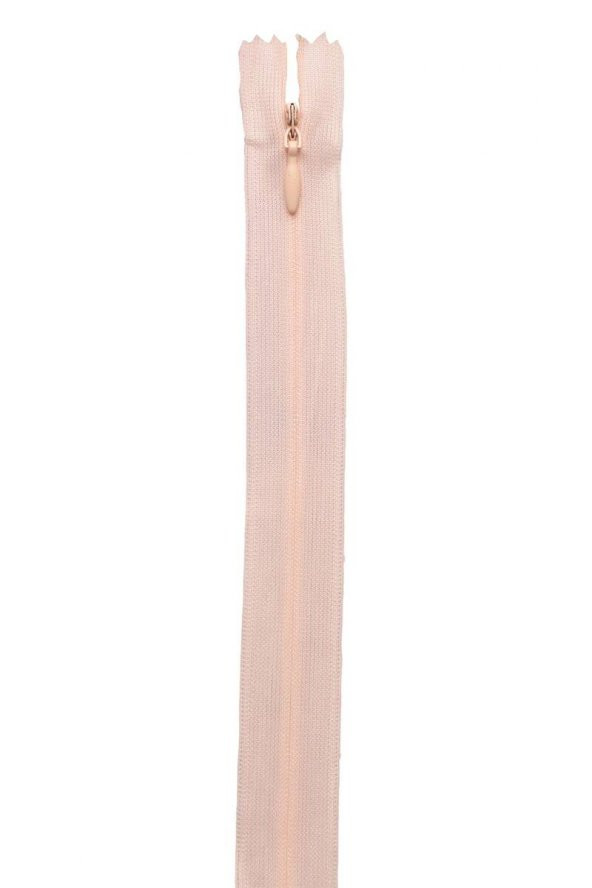 Gizli Elbise Fermuarı 16 Somon 50 cm