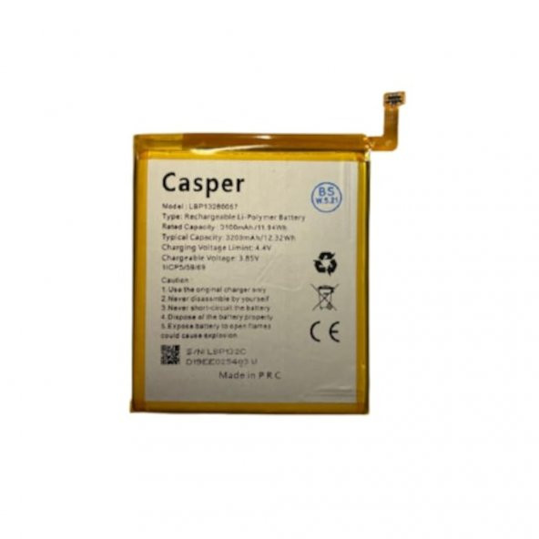 Casper Via E3 Pil Batarya