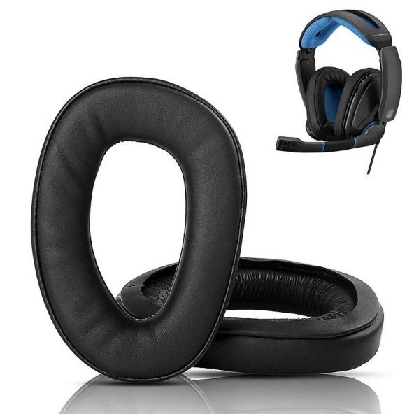 Sennheiser GSP300,GSP301,GSP302,GSP303,GSP305,GSP350,GSP370 Uyumlu Yedek Kulaklık Pedi