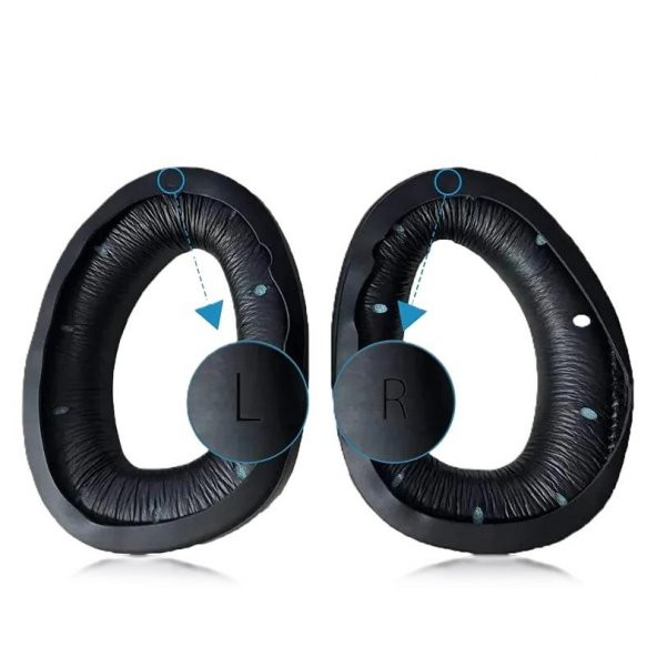 Sennheiser GSP300,GSP301,GSP302,GSP303,GSP305,GSP350,GSP370 Uyumlu Yedek Kulaklık Pedi - 4