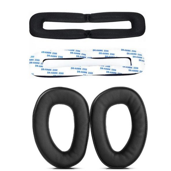 Sennheiser GSP300,GSP301,GSP302,GSP303,GSP305,GSP350,GSP370 Uyumlu Yedek Kulaklık Pedi ve Kafa Bandı