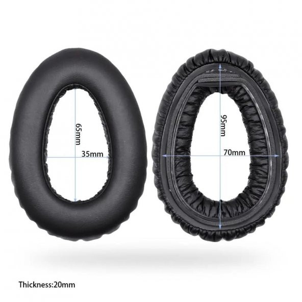 Sennheiser PXC550 PXC480 MB660 Uyumlu Kulaklık Pedi - 5