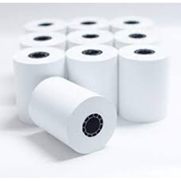 100 Adet 56 mm x 12 mt Yazar Kasa ve Pos Makinesi Termal Kağıt Rulosu - 7