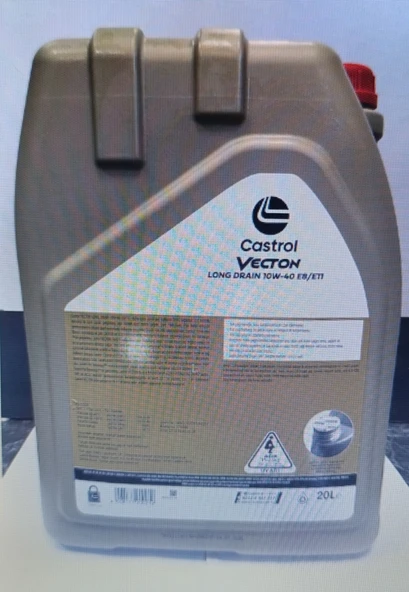 CASTROL VECTON E8 - E11 10W-40 20 LT 7.AY 2025 üretim - Resim 2