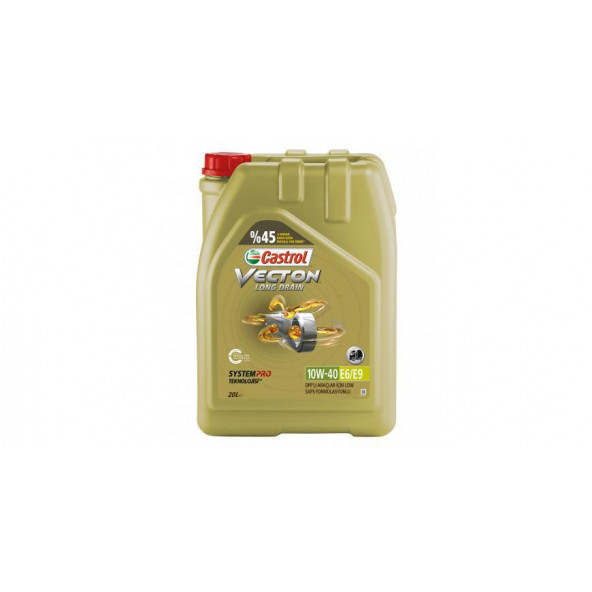 CASTROL VECTON E6 - E9 10W-40 20 LT 2024 üretim