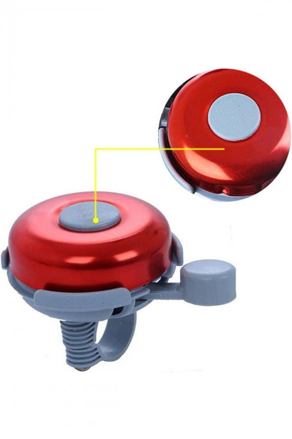 BİSİKLET ÇAMURLUK SULUK KAFES ZİL 3 LÜ AKSESUAR SETİ KIRMIZI BY İNAN - 3