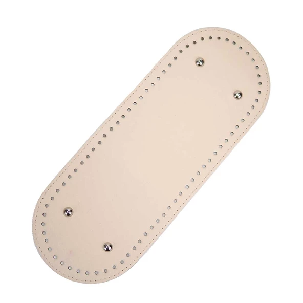 Oval Suni Deri Çanta Tabanı 31,5 x 12 CM - 3