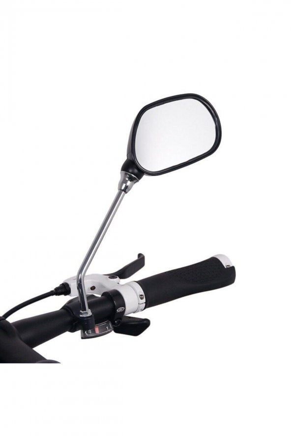 Bisiklet Ayna Kelepçeli Krom Ayaklı Reflektörlü Jy 102 Takım (sağ Sol) - 3