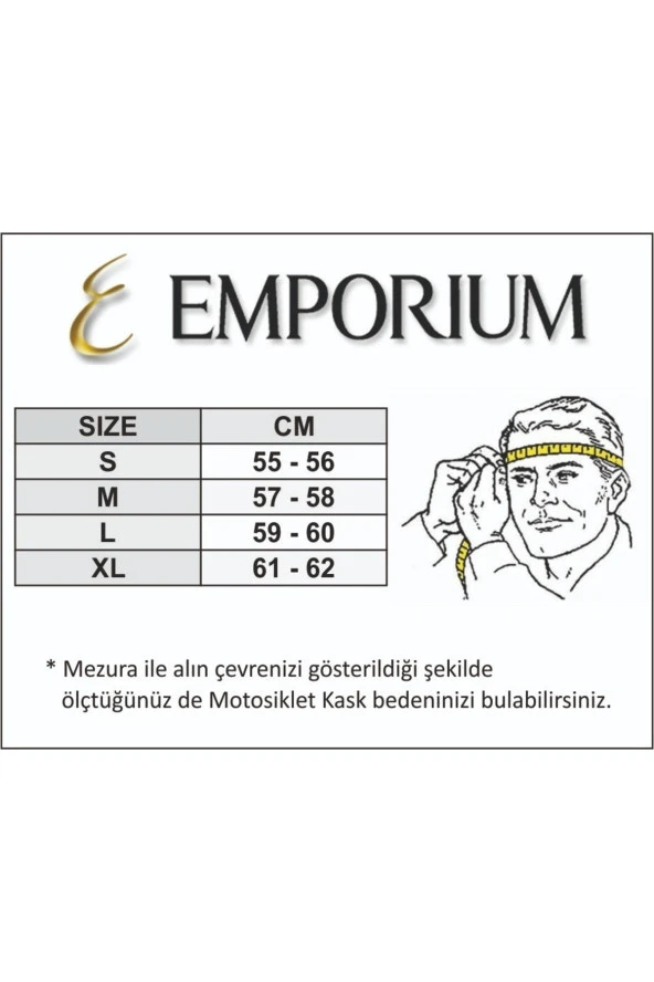Çene Açılır Kask Vizörlü Ece Belgeli - 5