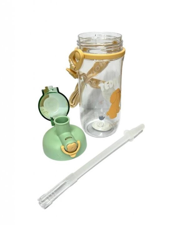Shotay Çocuk Matara Tritan Bej 600Ml - 2