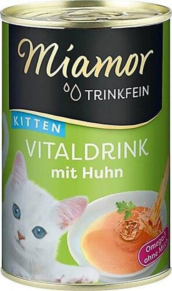 Miamor Tavuklu Yavru Kedi Çorbası 135 Ml