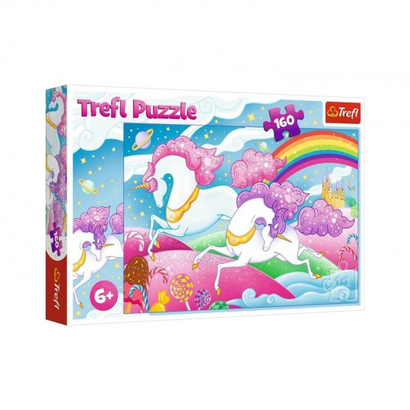 Trefl Puzzle Galloping Unicorns Trefl 160 Parça Puzzle