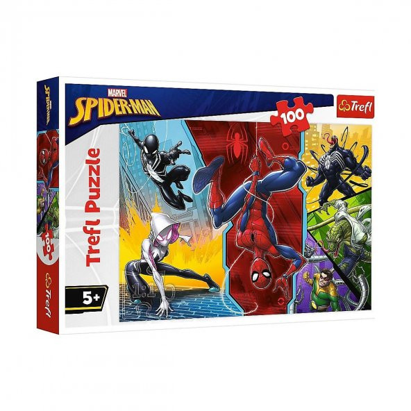 Trefl Puzzle Upside Down, Disney Marvel 100 Parça