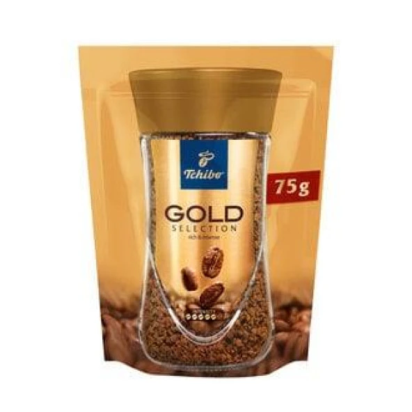 Tchibo Gold Selection Çözünebilir Kahve Ekonomik Paket 75 Gr. 14'lü Paket - 2