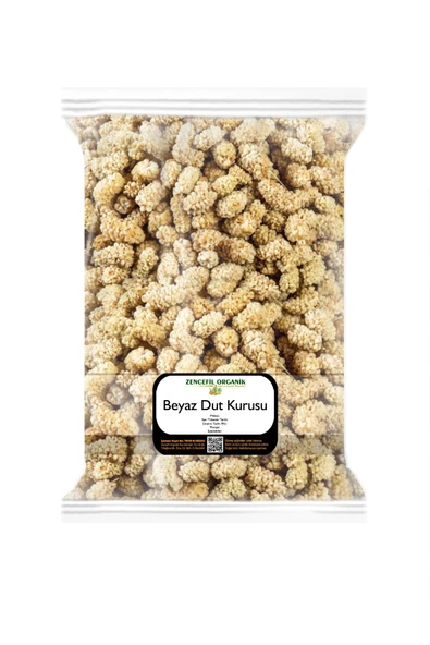 Dut Kurusu 500 Gr. Beyaz Dut Doğal Kurutma Yeni Mahsül Kuru Dut Dried White Mulberry 0,5 Kg. ürün görseli