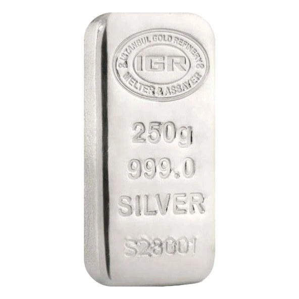 İAR 250 Gr Gümüş Külçe