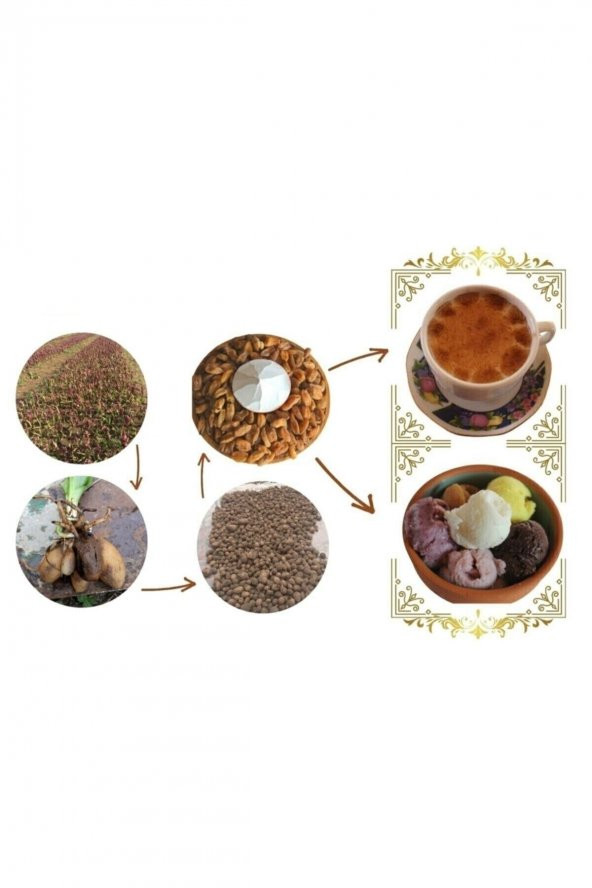 Doğal Saf Sahlep 600gram Toz Salep Doğal Meşhur Bucak Sahlebi Dondurma Salebi - 2