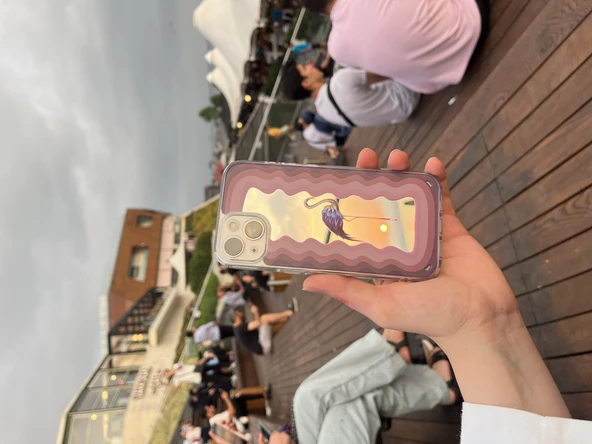 Aynalı Flamingo Kapak Apple iPhone 11 - 2