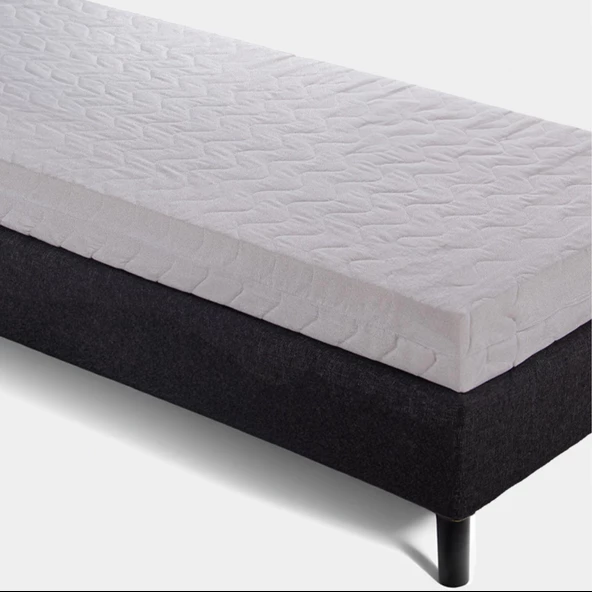 Günaydın Relax Tek Kişilik Ortopedik Sünger Yatak 90x190  Beyaz 90x190 - Resim 2