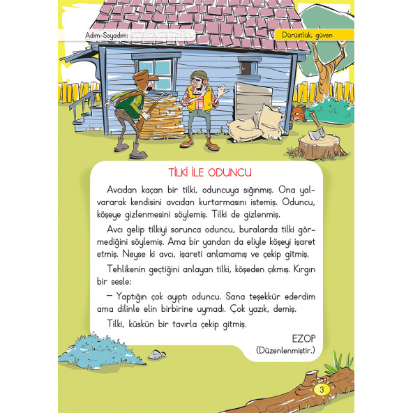 Değerlerimizle Süper Okuma Anlama 1. Sınıf - 2